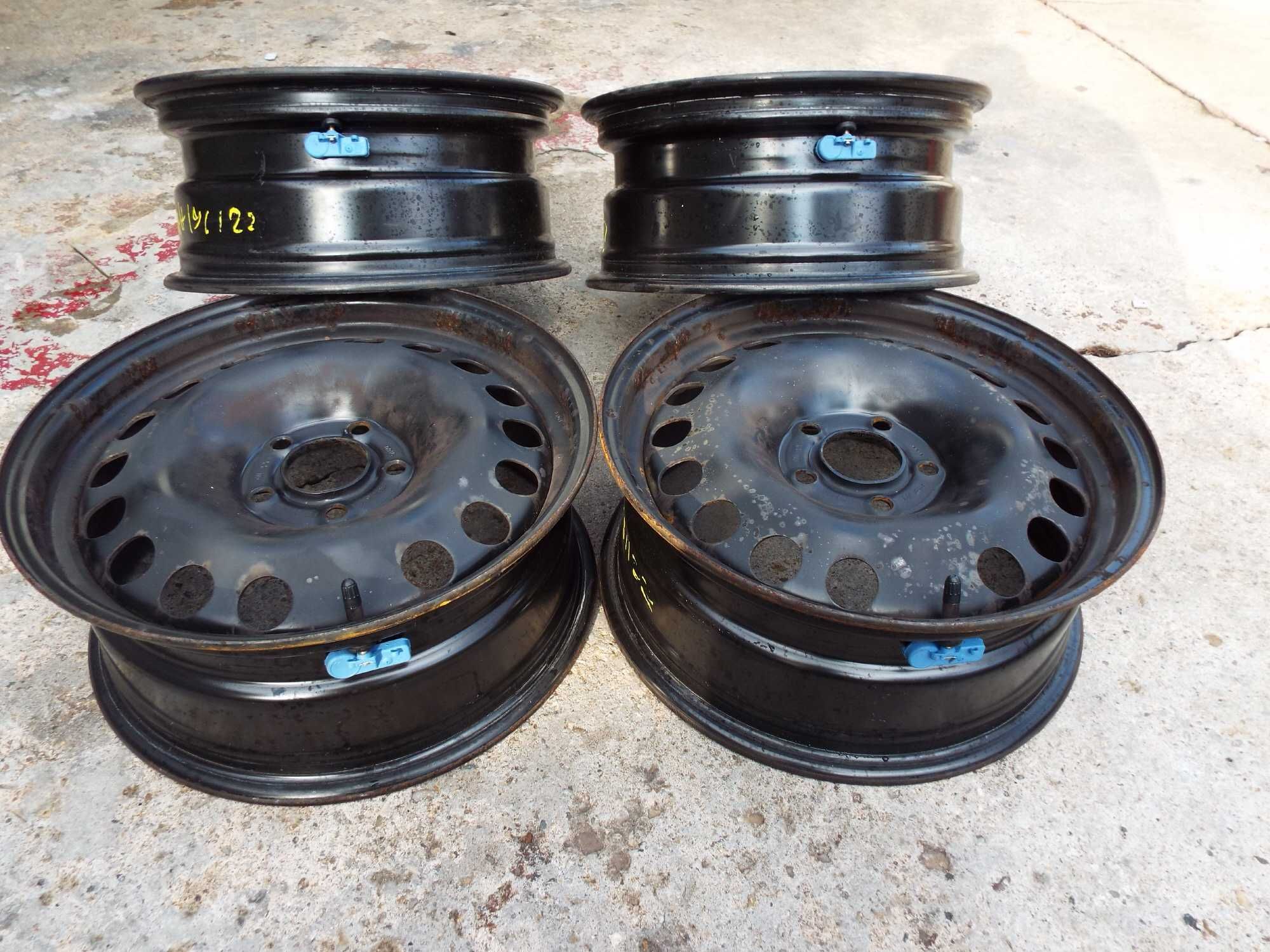 vand 4 jante tabla + senzori 16" 5x110originale opel corsa E,D,astra H