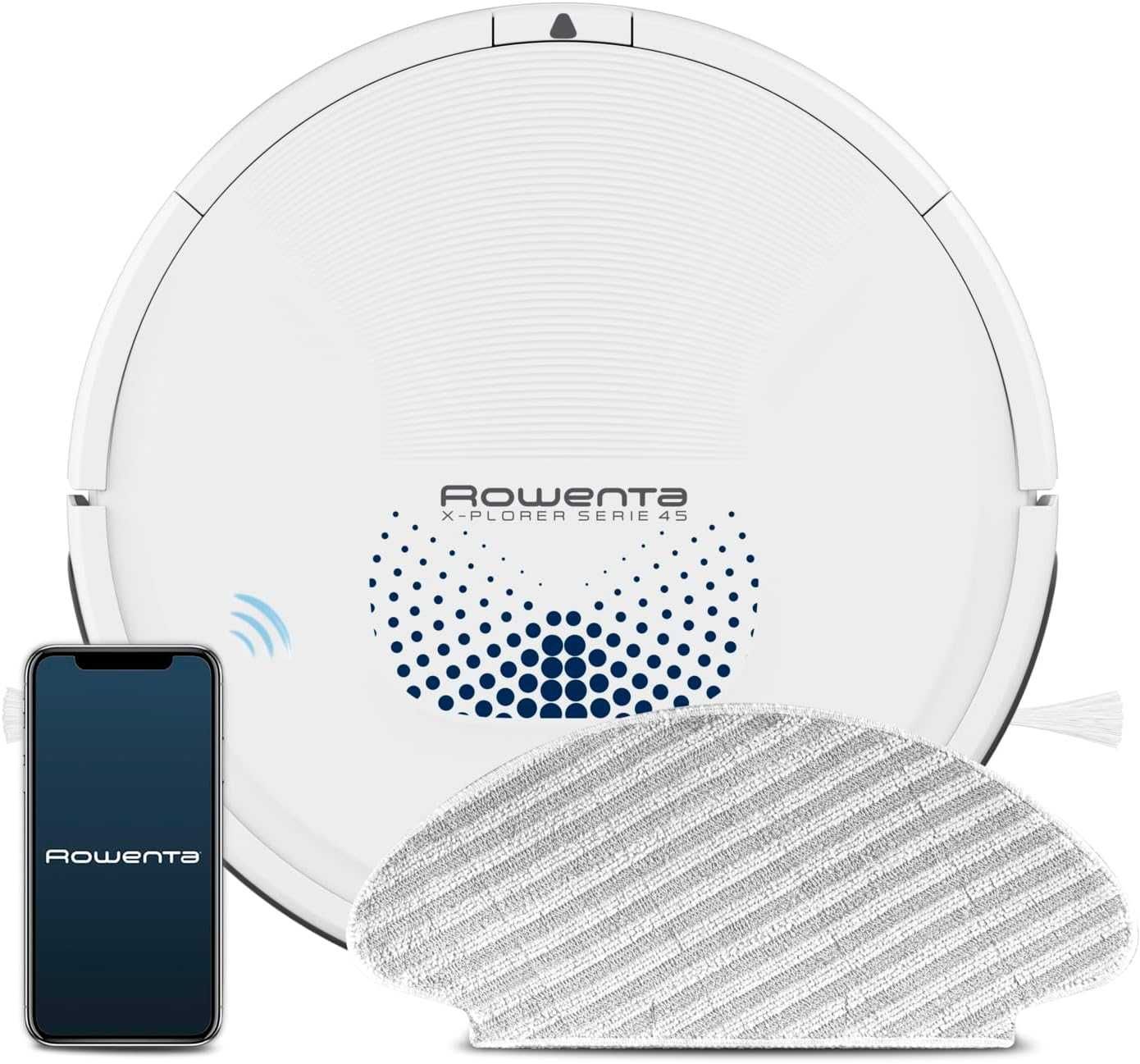 Прахосмукачка робот Rowenta X-Plorer Series 45 Aqua,Mop,App, до 150мин
