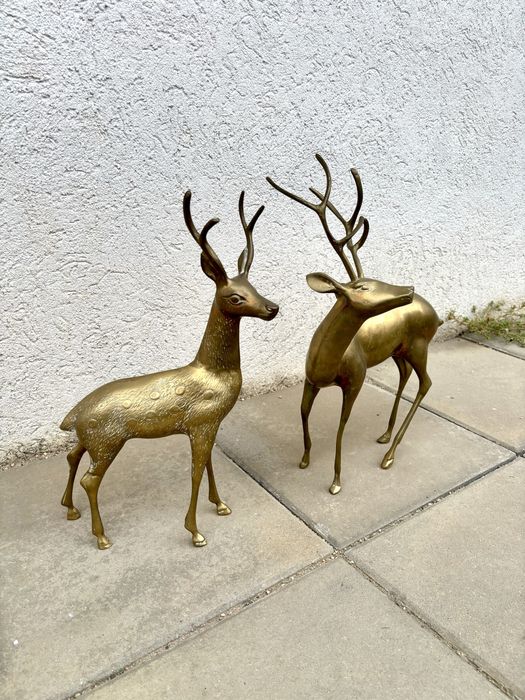 Cerbi vechi din alama