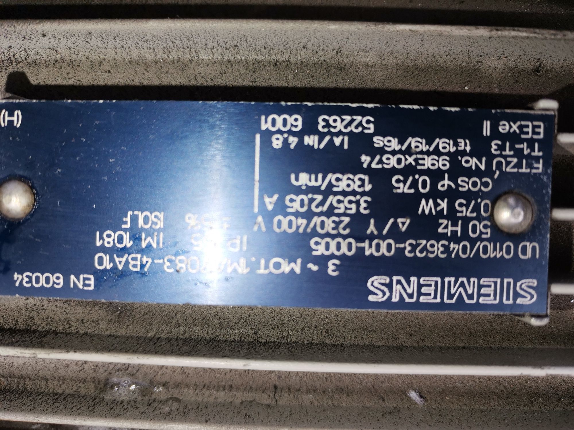 Motor trifazic Siemens