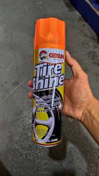 Tire shine. Balon yaltiratadigan.