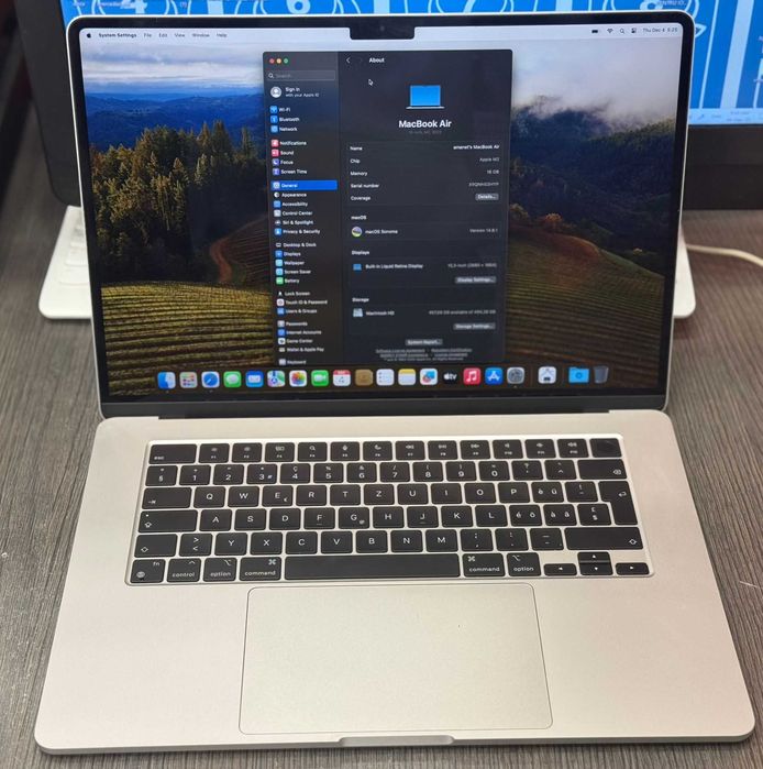 Hope Amanet P4 / Macbook Air M2 2023 16GB RAM 512SSD 15inch