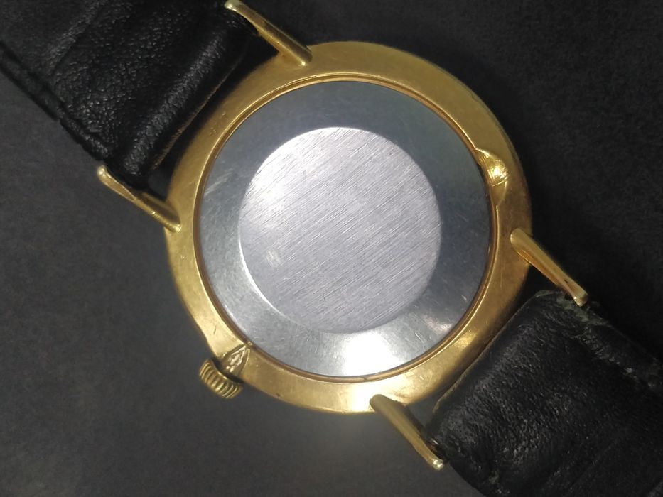 Часы Луч тонкие позолоченный