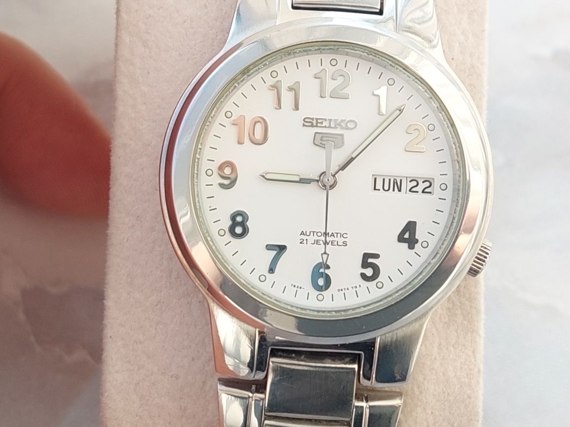 Ceas superb Seiko 5 automatic functional, colectie
