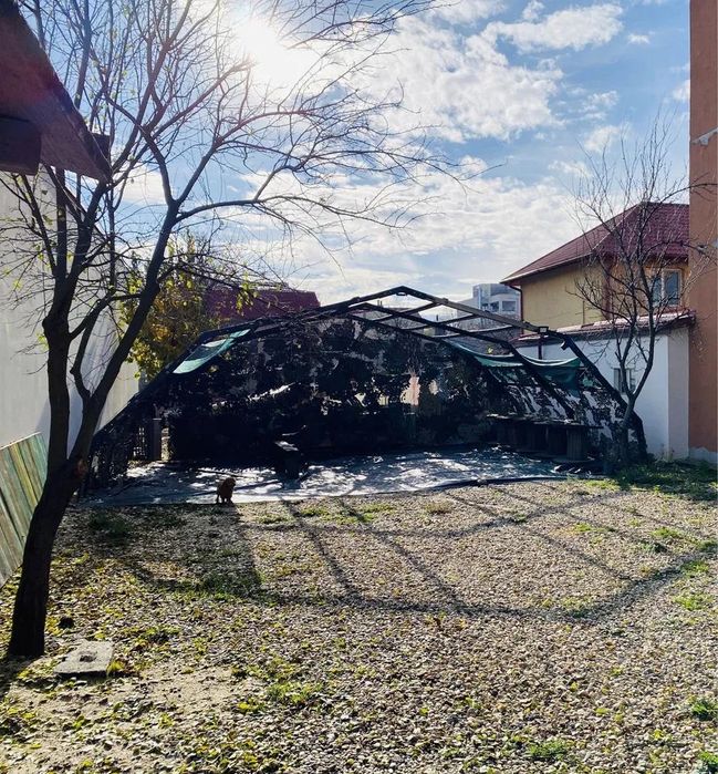 Solar/ umbrar/cadru metalic si lemn