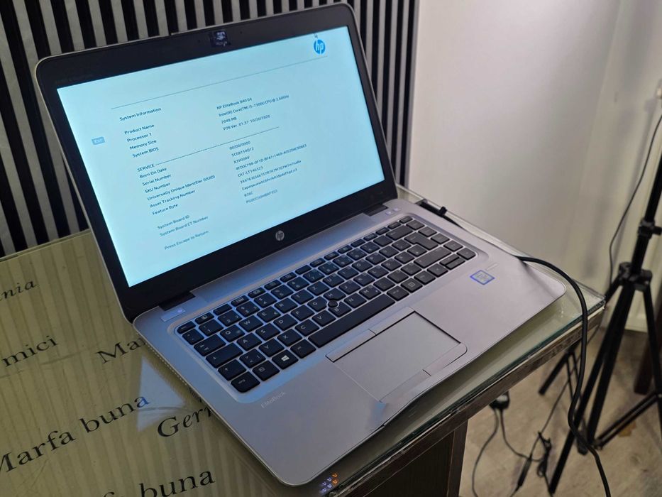 Laptop core i5 gen 7 - Hp Elitebook 840 G4 - functional perfect