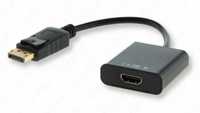 Переходник DisplayPort - HDMI (папа - мама) 10 см