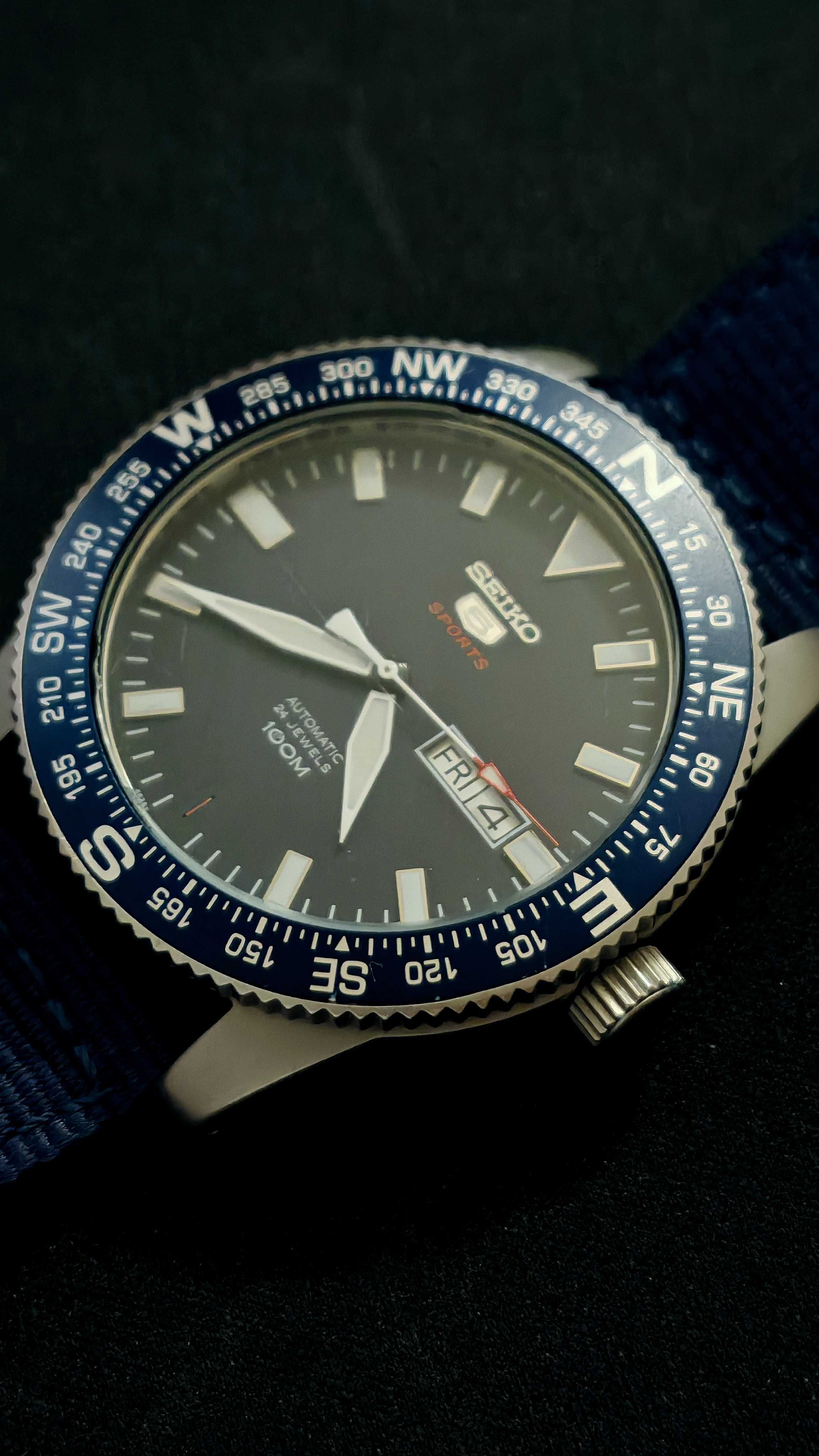 Мъжки часовник Seiko 5 SPORTS 44мм
