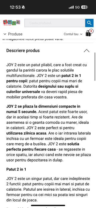 Patut pliabil kinderkraft