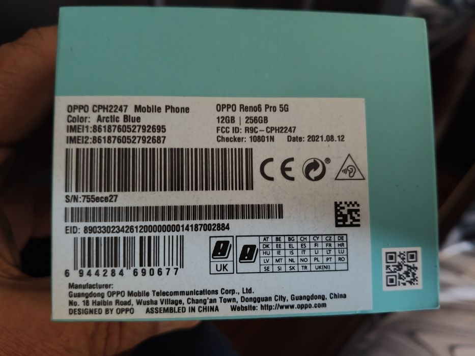 Oppo Reno 6 Pro 5G