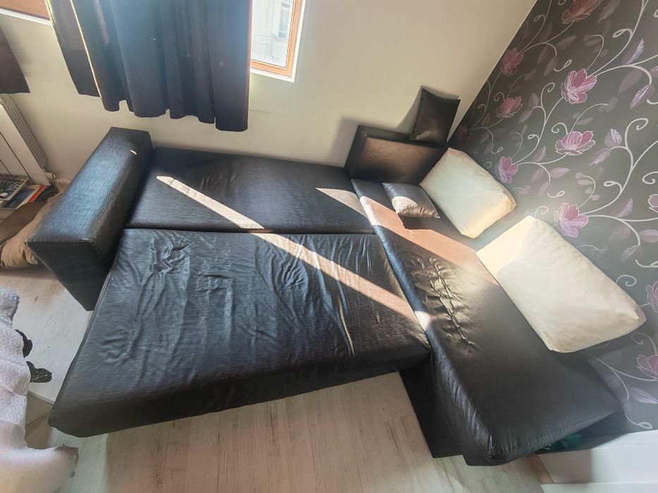 Холов ъглов диван