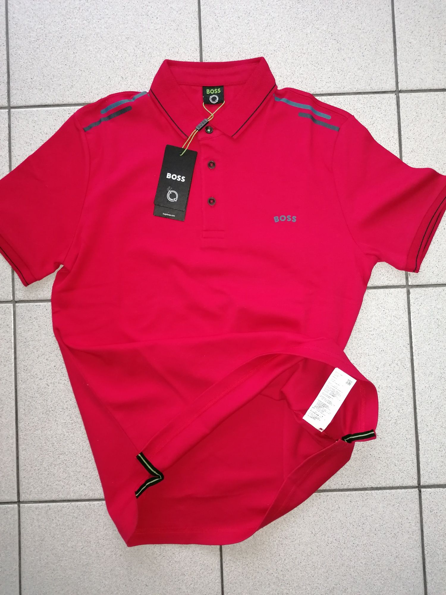 HUGO BOSS® - НОВА - мъжка поло тениска - 48(М)