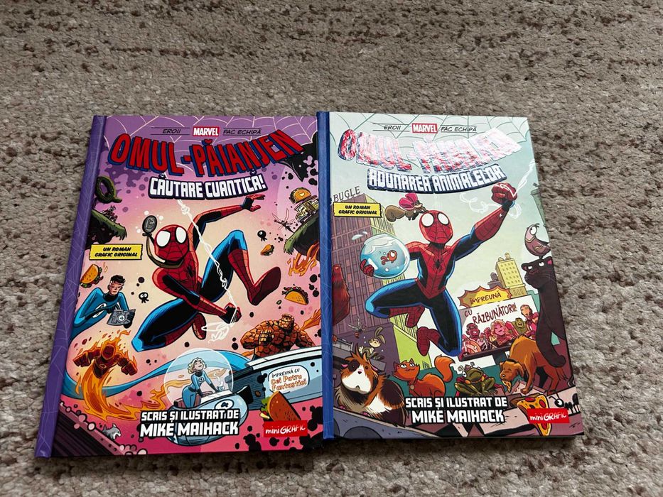 carti Omul Paianjen benzi desenate