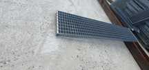 Trepte zincate 127x28cm