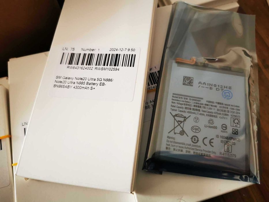 Baterie nou acumulator pt Samsung Galaxy S8 S9 S10 S20 S21 S22 S23