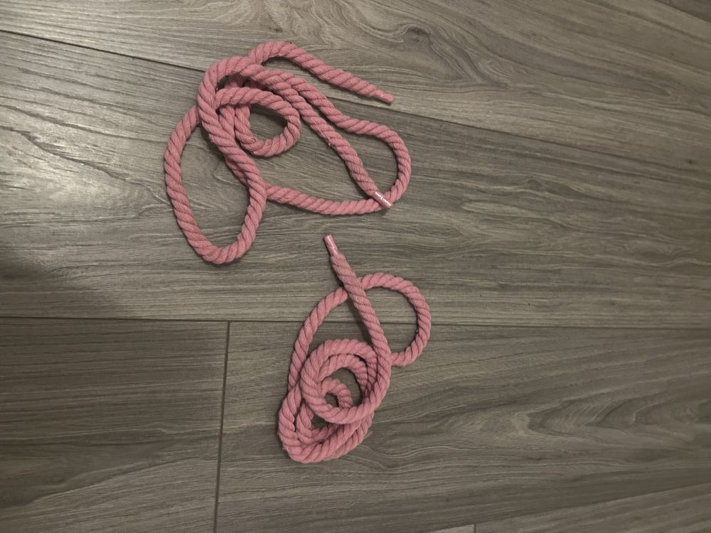 vand sireturi rope laces roz