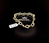 Bijuteria Royal bratara din aur 14k 4.06 gt