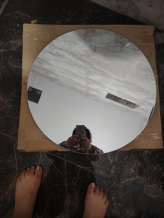 Oglindă baie diametru 60cm