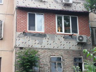 Установка  бесшумные козырьки.