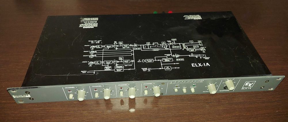EV Electro-Voice ELX-1A 4-Channel Mic / Line Broadcast Mixer