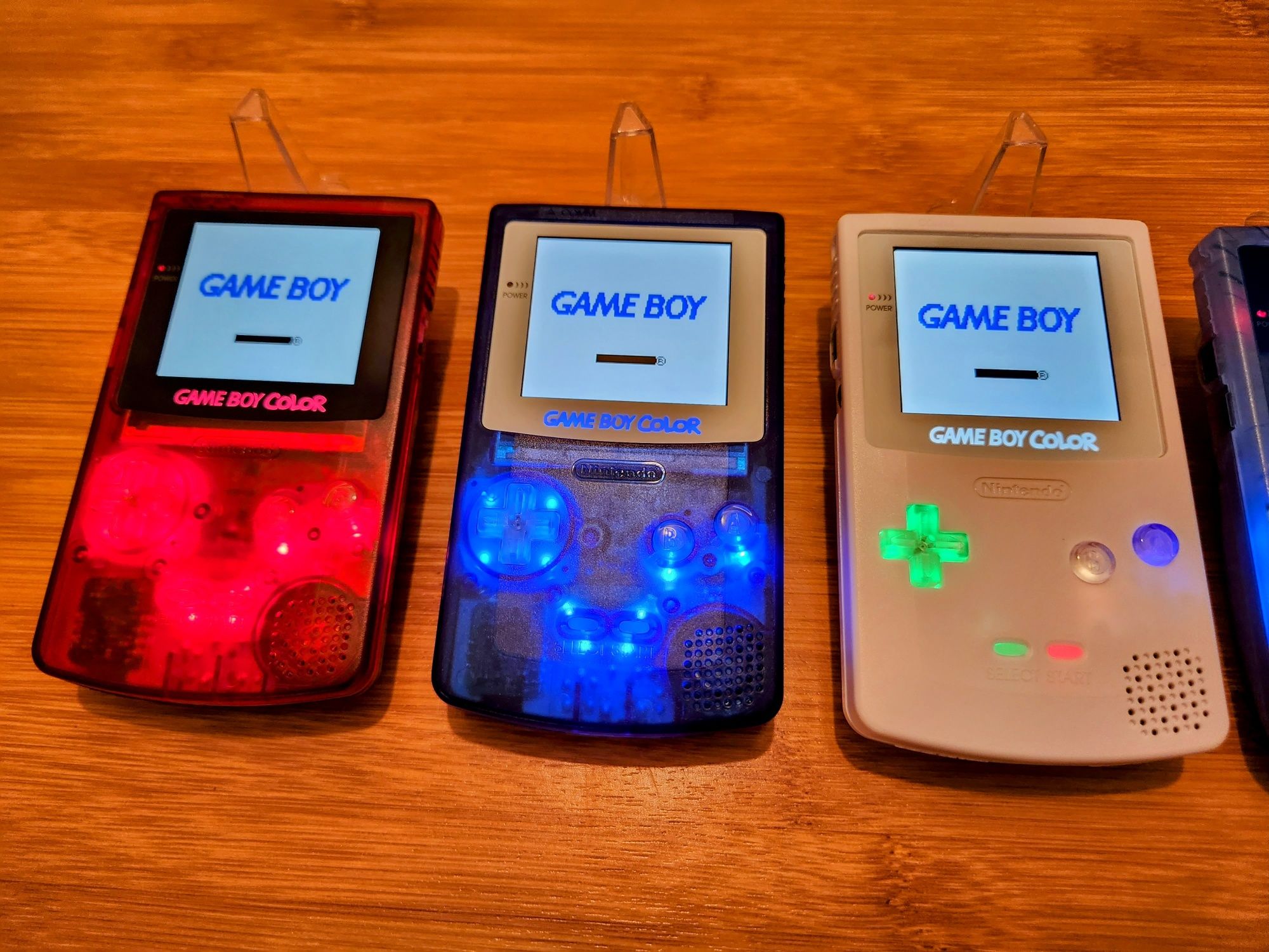 GameBoy Color modate Ecran IPS , light mod Butoane