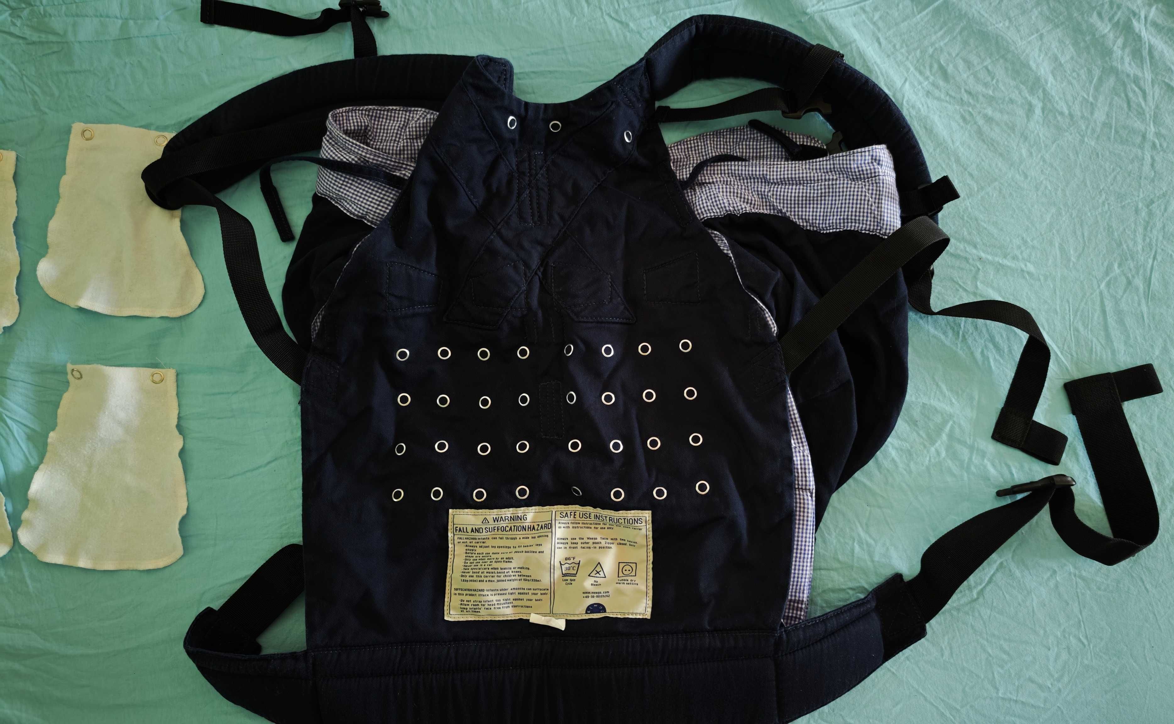 Кенгуру за близнаци Weego twin baby carrier