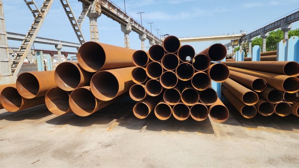 Труба металлическая стальная Д-57мм стенка 0,8-1-1,5-2-3мм Оптом База