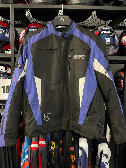 Текстилно мото яке AKITO SPARTAN 2.0,3XL-60,протектори и подплата