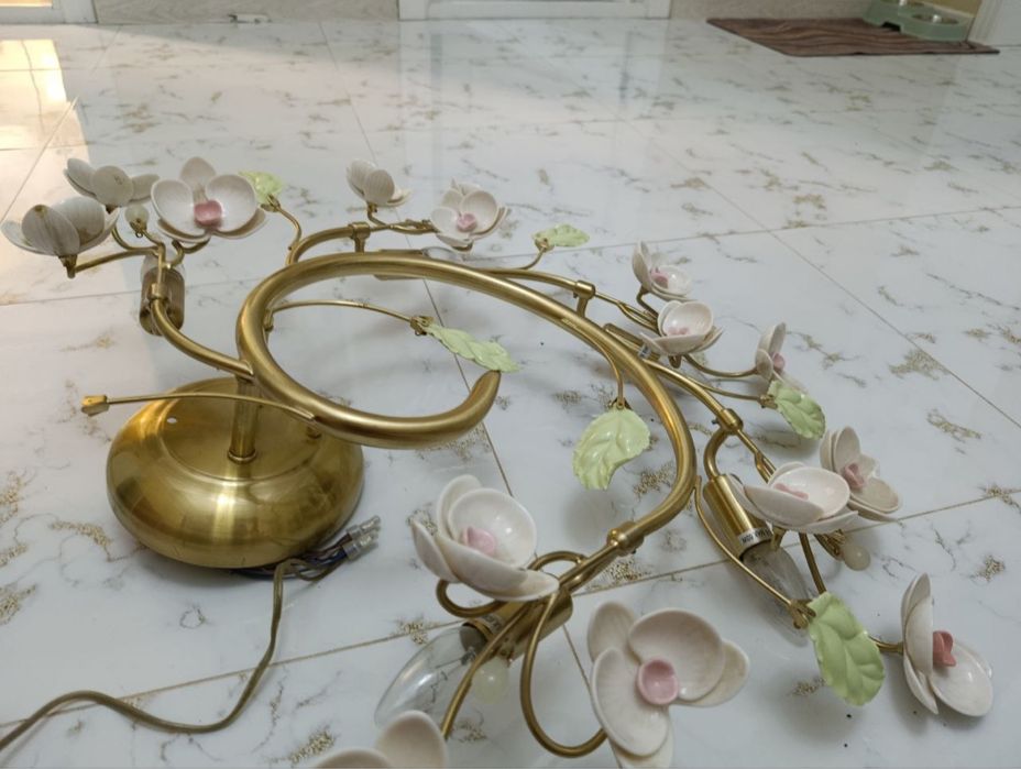 Люстра(Бара) из латуни