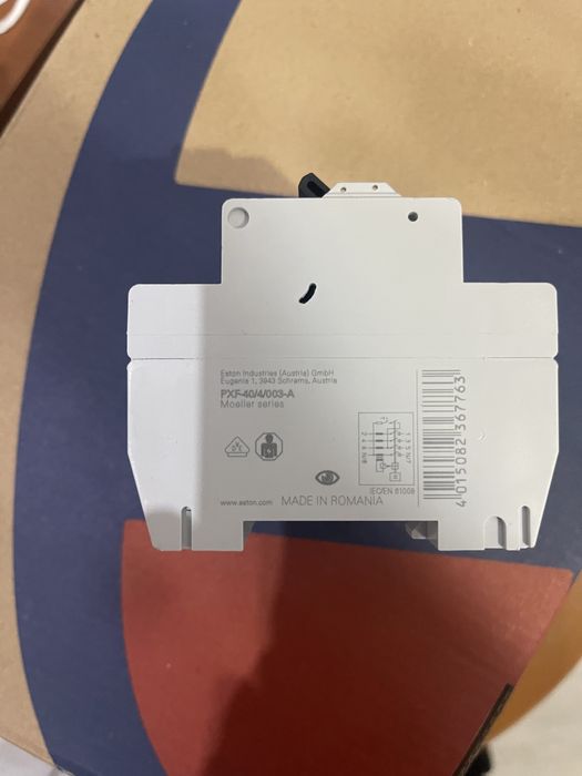 Circuit Eaton Moeller, intrerupator de circuit nou