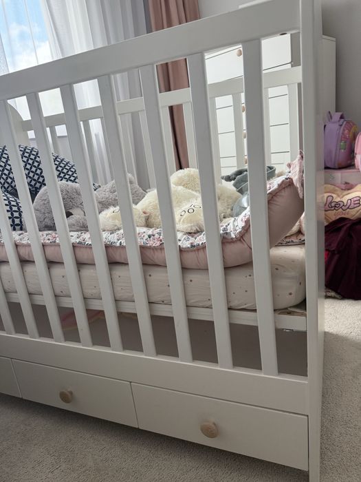 Vand patut lemn 0 - 3 ani alb