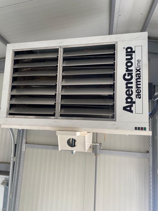 Generator / aeroterma  aer cald pe gaz / incalzire industriala