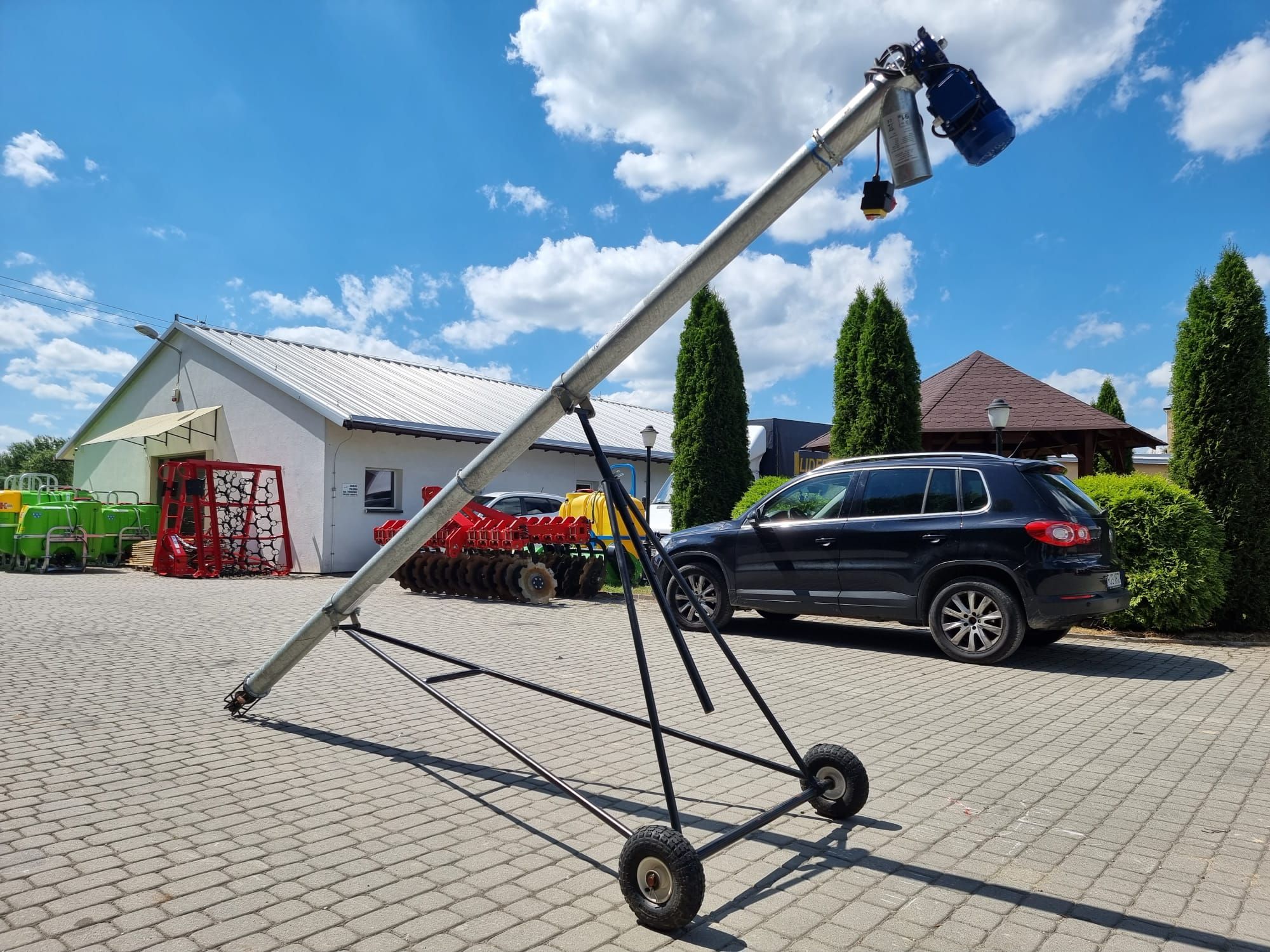 Snec pentru cereale / Snecuri 4-12M fi 110 / 140 / 160 zincat RODA