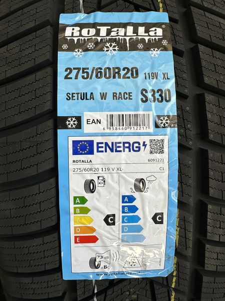 Нови Зимни Гуми Rotalla Setula W Race S330 275/60R20 119V XL НОВ DOT