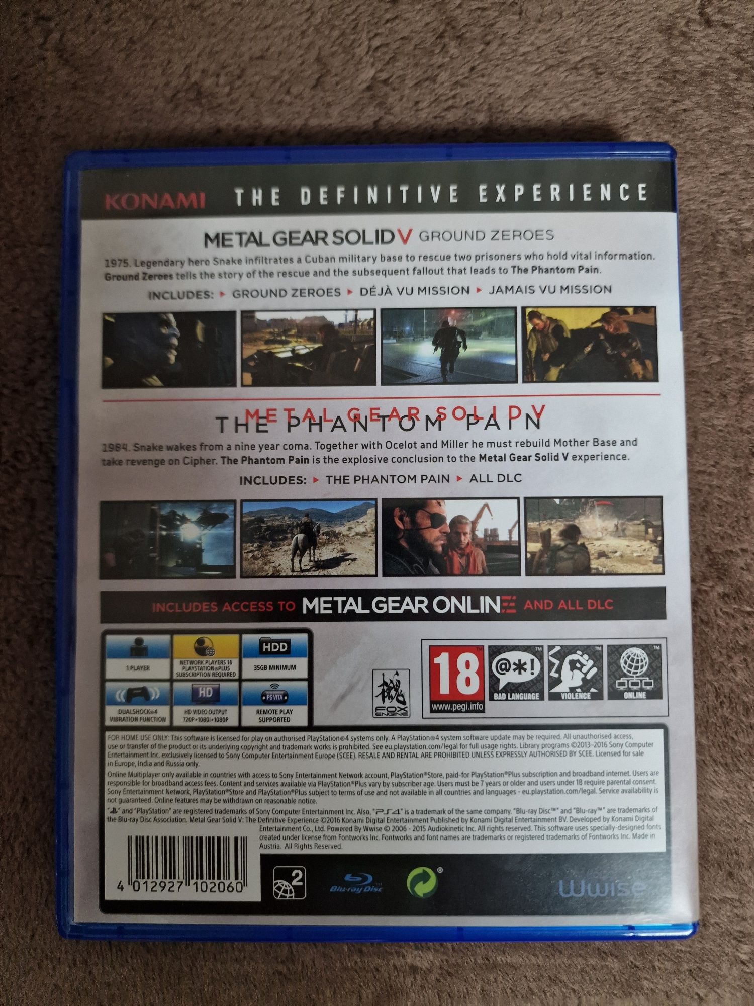Metal gear solid ps4