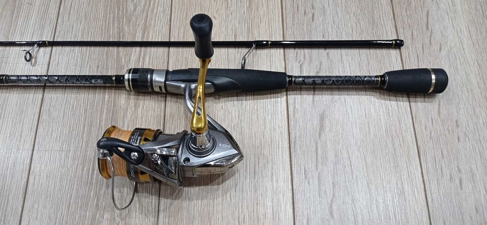 Въдица Atec Crazee Bass Game S632L и макара Shimano Sedona 2500 FJ