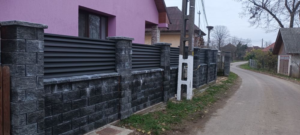 Gard tip jaluzea, carport , terase.