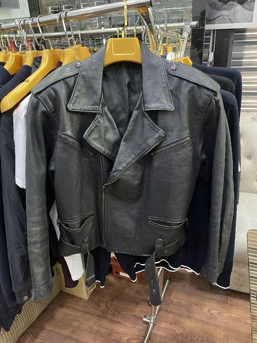 Куртка коженная итальянская