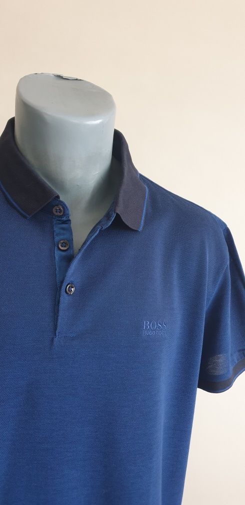 Hugo Boss Prout 01 Pique  Mercerised  XL НОВО! ОРИГИНАЛ! Мъжка Тениска