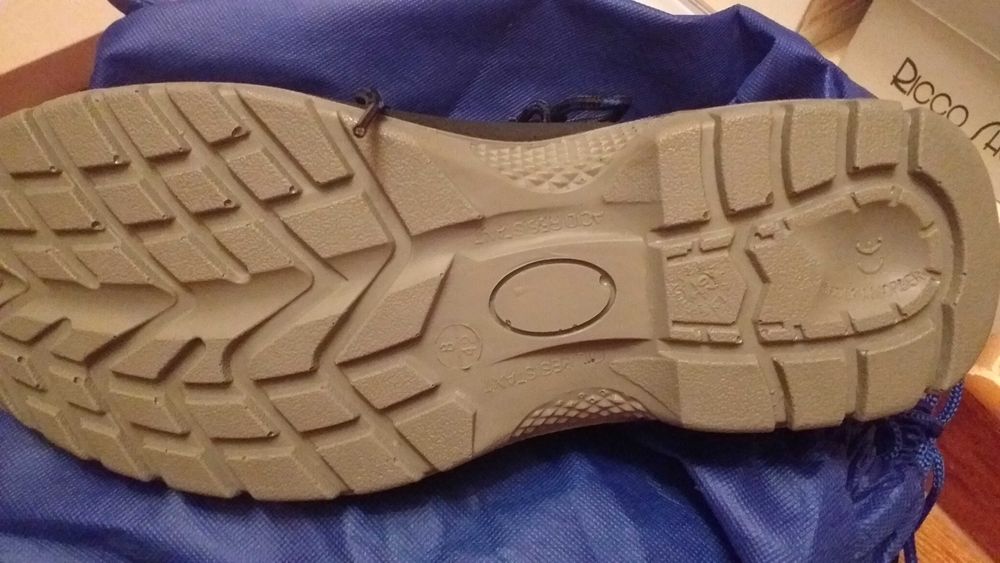 Pantofi stil gheata pentru lucru - piele naturala nr.42