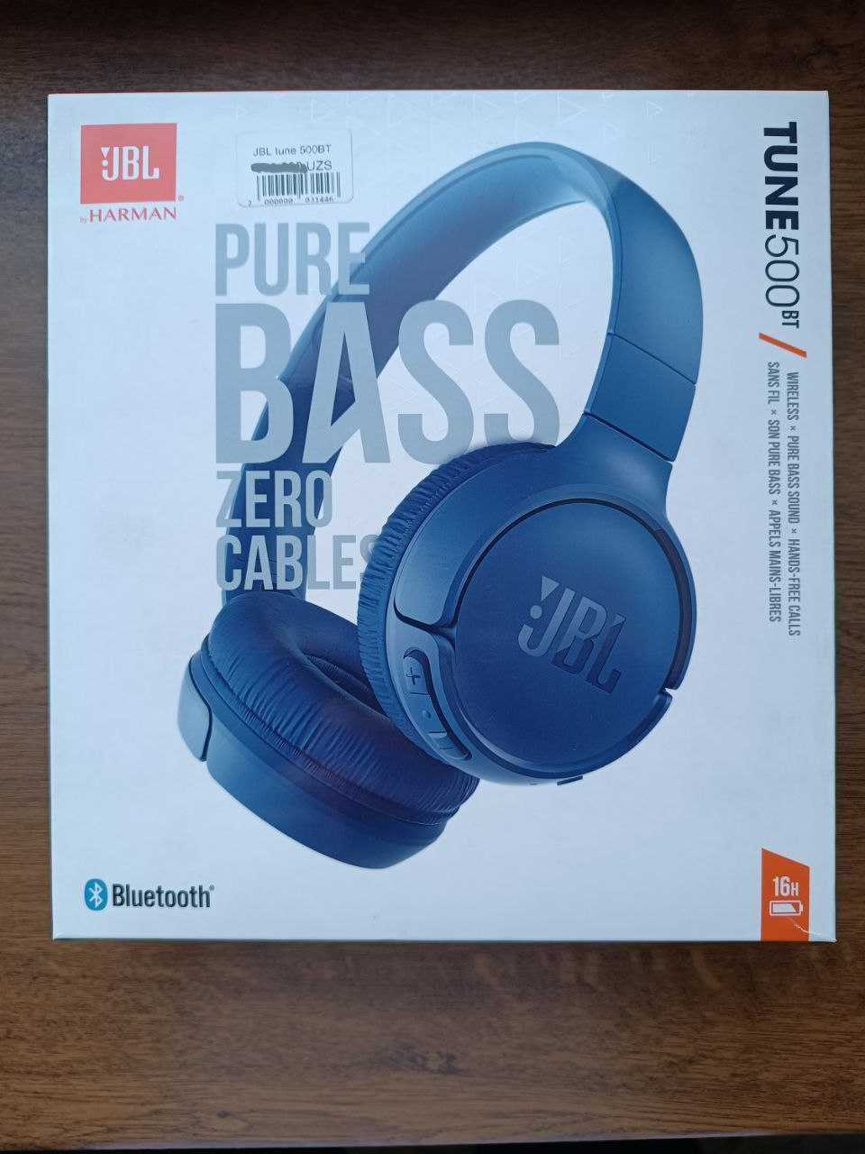 Беспроводные наушники JBL Tune 500BT