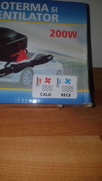 Vând aeroterma Auto 12volți 200W cald/ rece