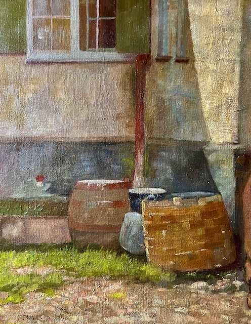 Tablou F Foarte vechi, semnat FENYES ADOLF (1867–1945), ul/pz, 80x60cm