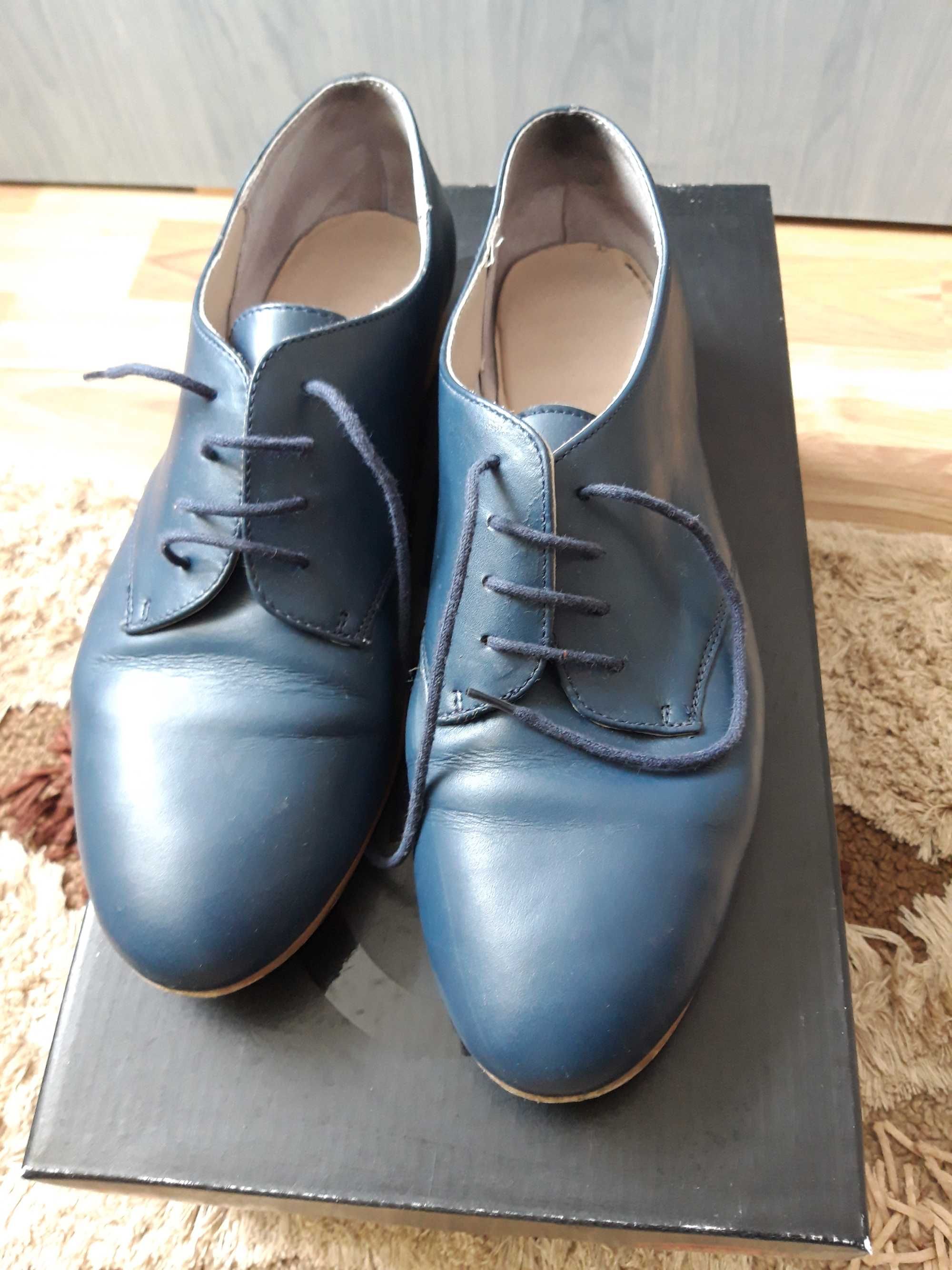 Pantofi dama bleumarin marimea 39