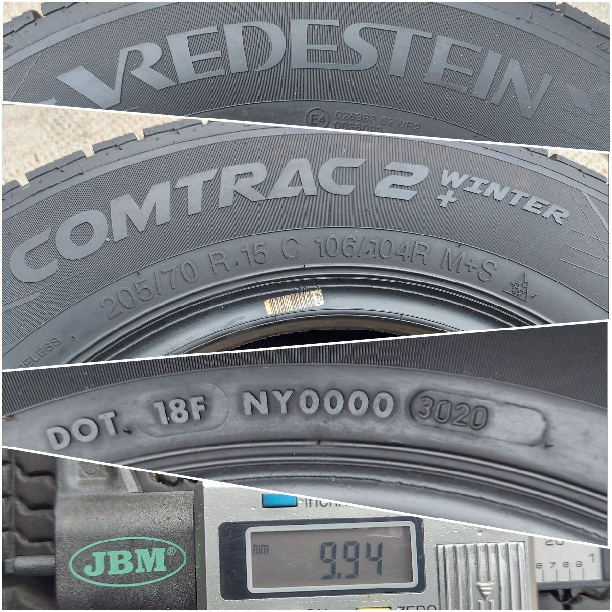 O bucată 215/205 70/65 R15C M+S iarnă - una Lassa Continental Vredeste