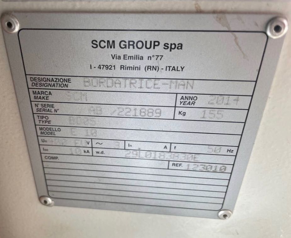 SCM  станок пвх т распил