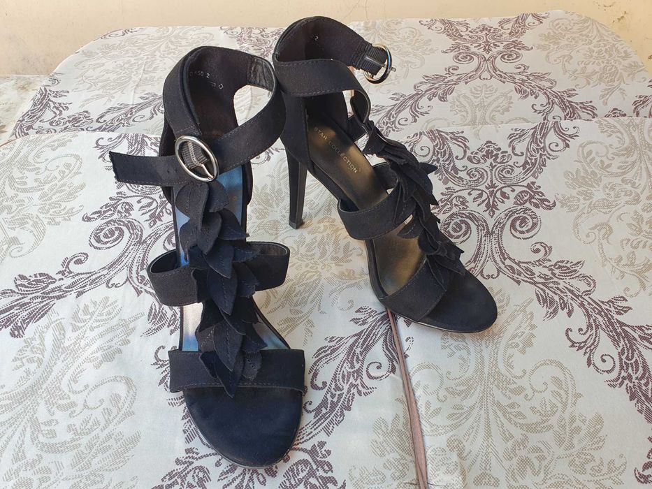 Дамски обувки на висок ток Star Collection, естествена кожа, номер 38