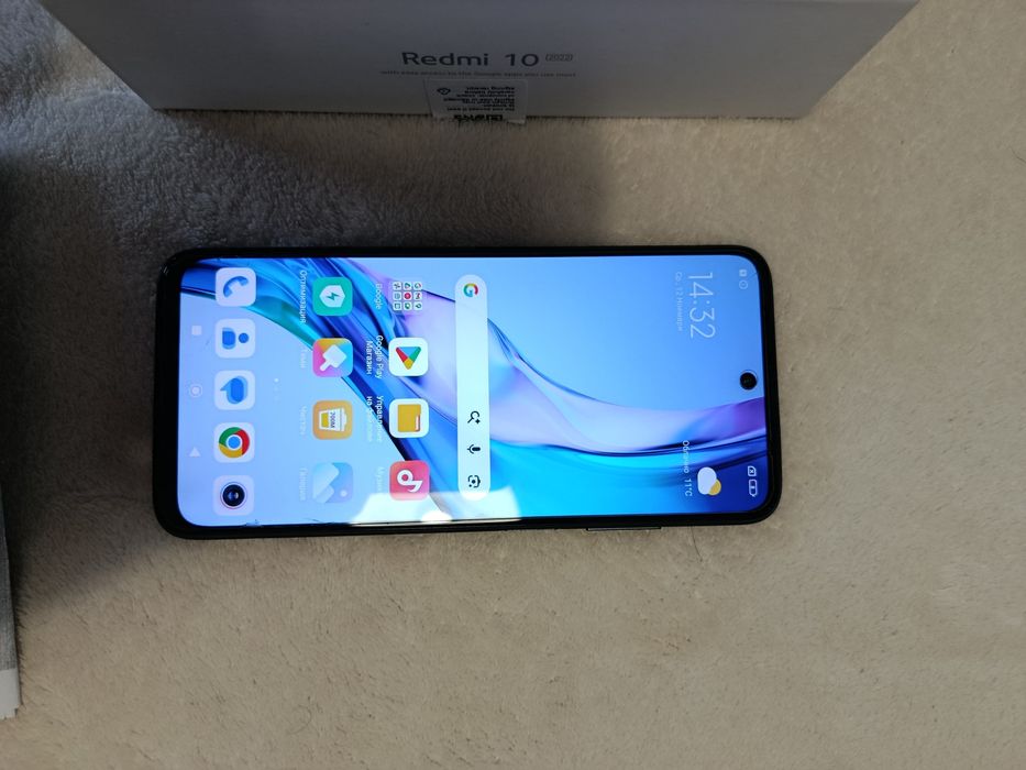 Xiaomi Redmi 10. 2022 128GB ROM,4+2GB RAM