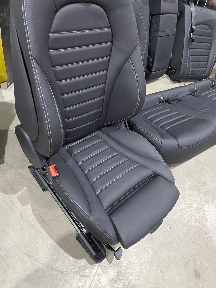 Interior Amg line semi-electric Mercedes X253 Glc facelift 2021