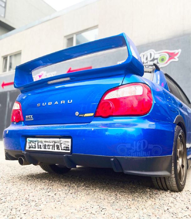 Диффузор HDTuning на задний бампер Subaru Impreza GDB Лиса /Конь